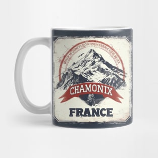 Chamonix Mont-Blanc France Mug